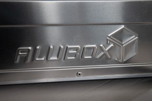 Alubox Logo die neu MArke aus HAlle SAale